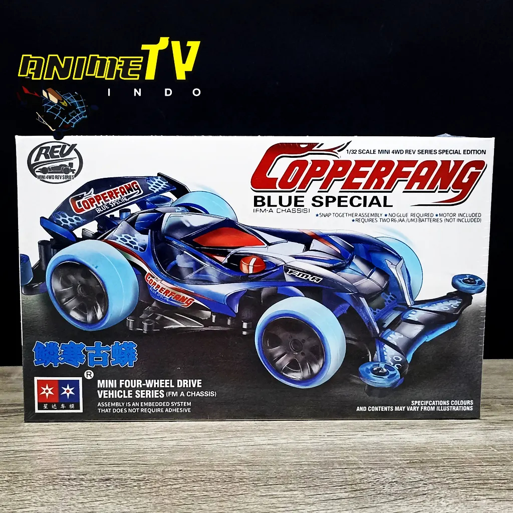 Jual Rep Tamiya Mini Wd Copperfang Blue Special Merk Daxing Fm A