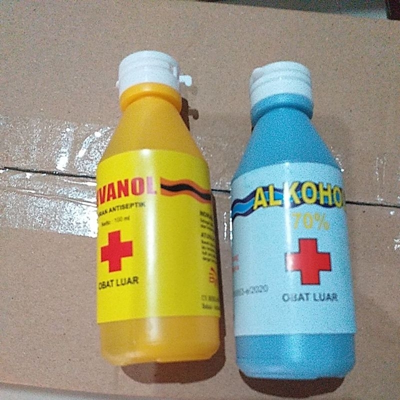 Jual Alkohol 70% 100ml, Rivanol 100ml | Shopee Indonesia