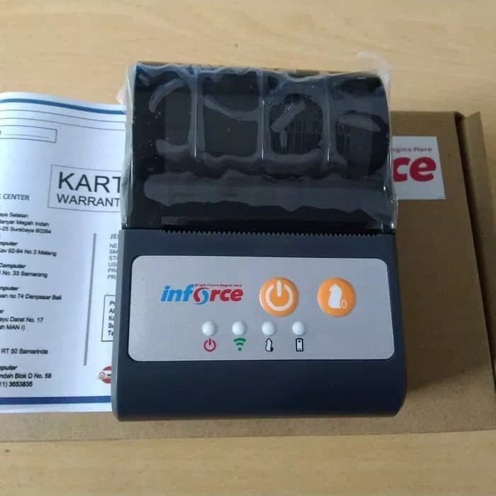 Jual Printer Thermal Bluetooth INFORCE P58C Portable ukuran 58mm ...