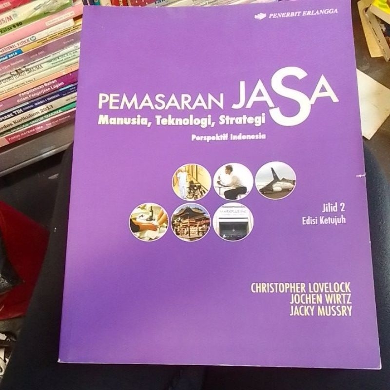 Jual Buku Pemasaran Jasa Manusia Teknologi Strategi Original Shopee