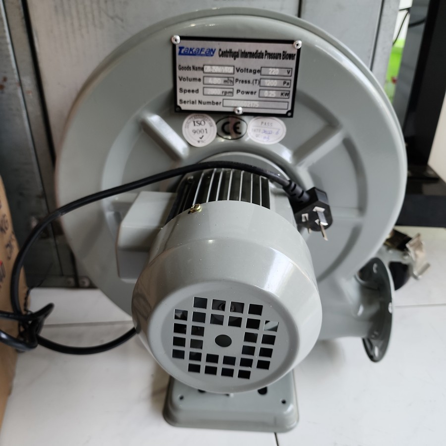 Jual Centrifugal blower fan Intermediate Pressure Blower 750 watt / 100 ...