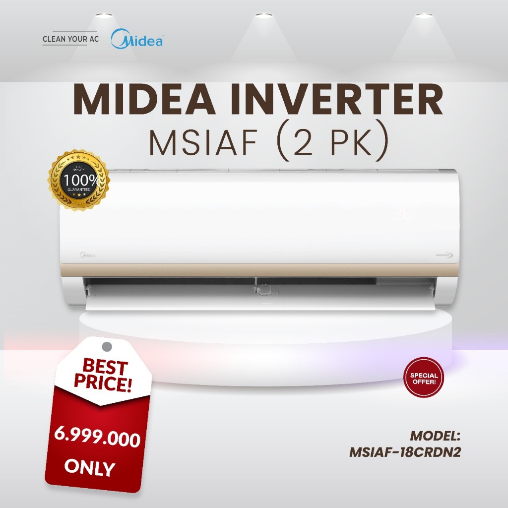 Mengungkap Rahasia Sejuk yang Hemat: Review Jujur AC Midea - Inverter (Seri MSIAF) Setelah Setahun Pemakaian