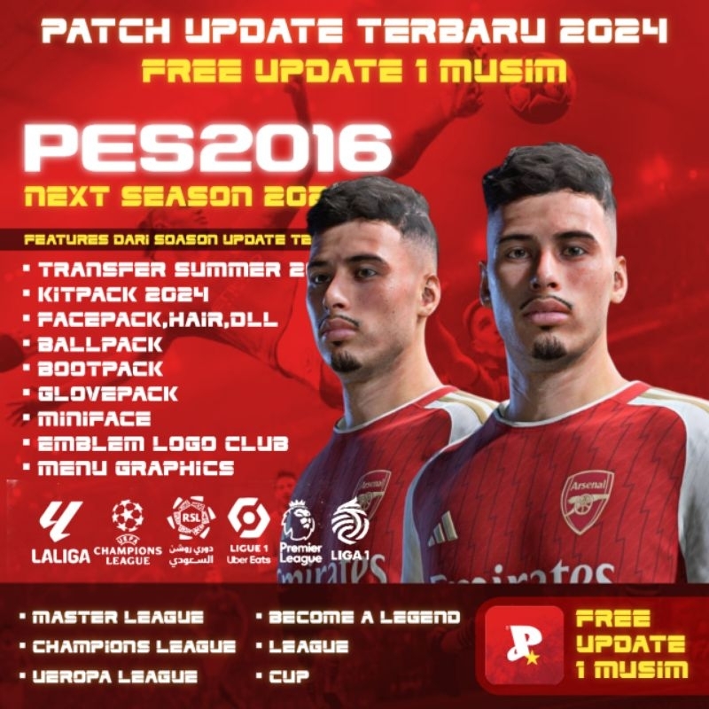 Jual PES 2016 Season Update 2024 - Game PC/Laptop (Download to Play Bro ...