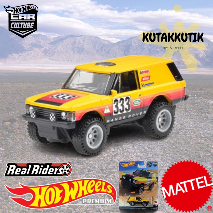 Jual Hotwheels Premium Mobil SUV Range Rover Classic Kuning HW Off Road ...