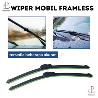 Jual Wiper Blade Frameless Mobil Pisang Soft Lentur Kaitan U Hook Truk