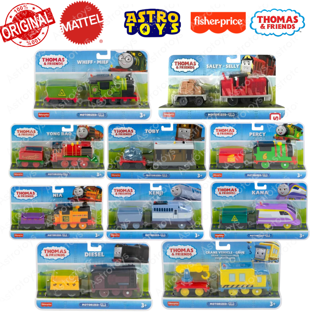 Jual Fisher Price Kereta Thomas and Friends Trackmaster Motorized ...