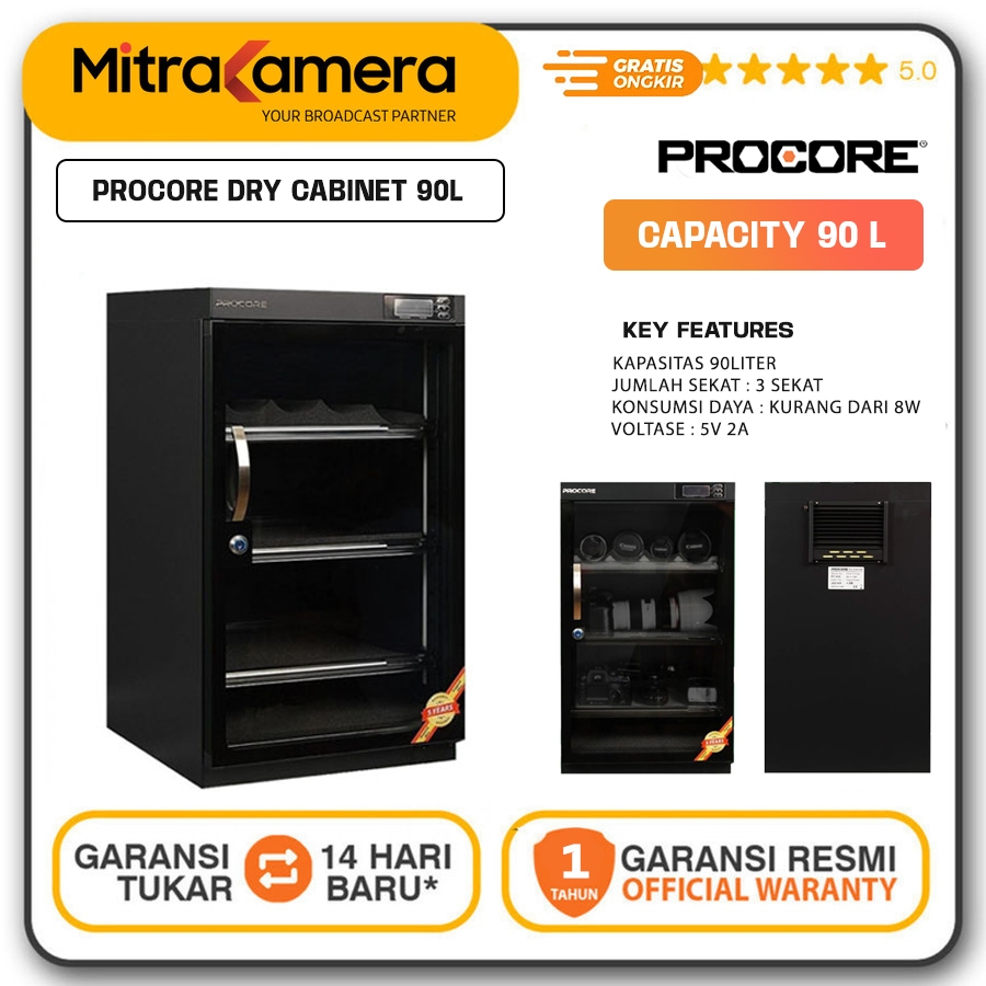Jual Procore Dry Box Dry Cabinet 90 Liter | Shopee Indonesia