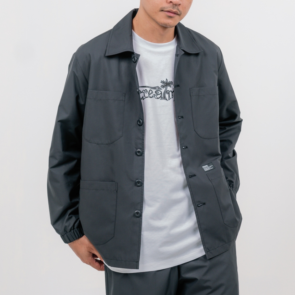 Jual Screamous WindBreaker Jacket TRAILS BLACK | Shopee Indonesia
