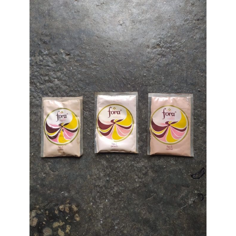 Jual FORA FACE POWDER KEMASAN JADUL 3BUNGKUS | Shopee Indonesia