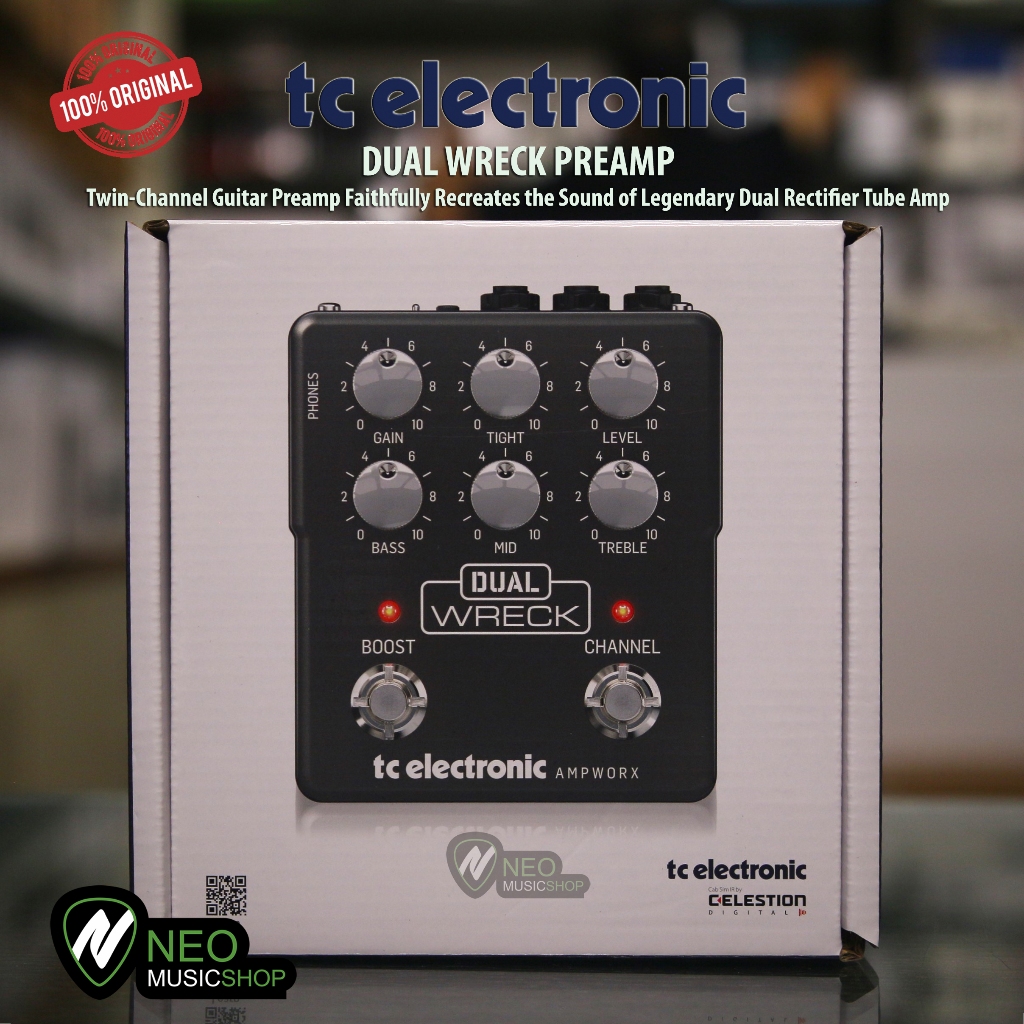 Jual TC Electronic DUAL WRECK Twin-Channel Guitar Preamp | Shopee