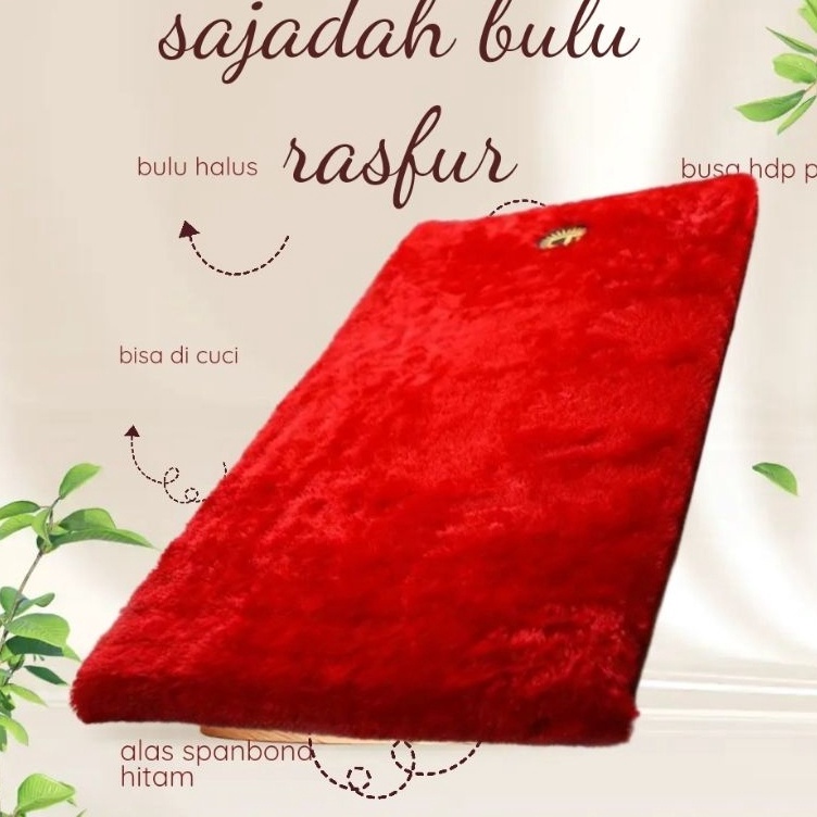 Jual Lebih Irit Sajadah Bulu rasfur untuk anak dan dewasa Kualitas ...