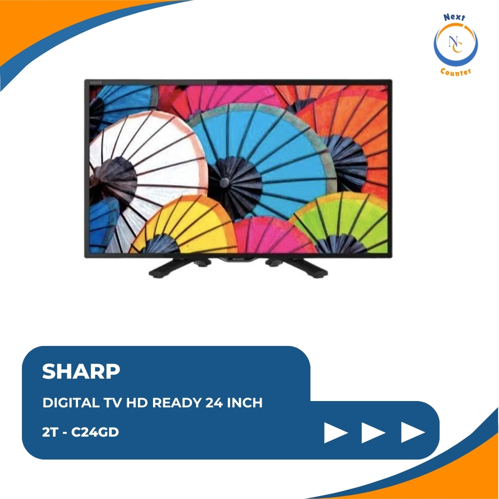 Jual SHARP TV LED 24 inch AQUOS HD Digital TV LC-C24GD / 24HD1500 ...
