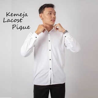 Fortklass Kemeja Max Kemeja Lengan Panjang Polos Kemeja Slimfit Kemeja Formal Besic Kemeja Kantor
