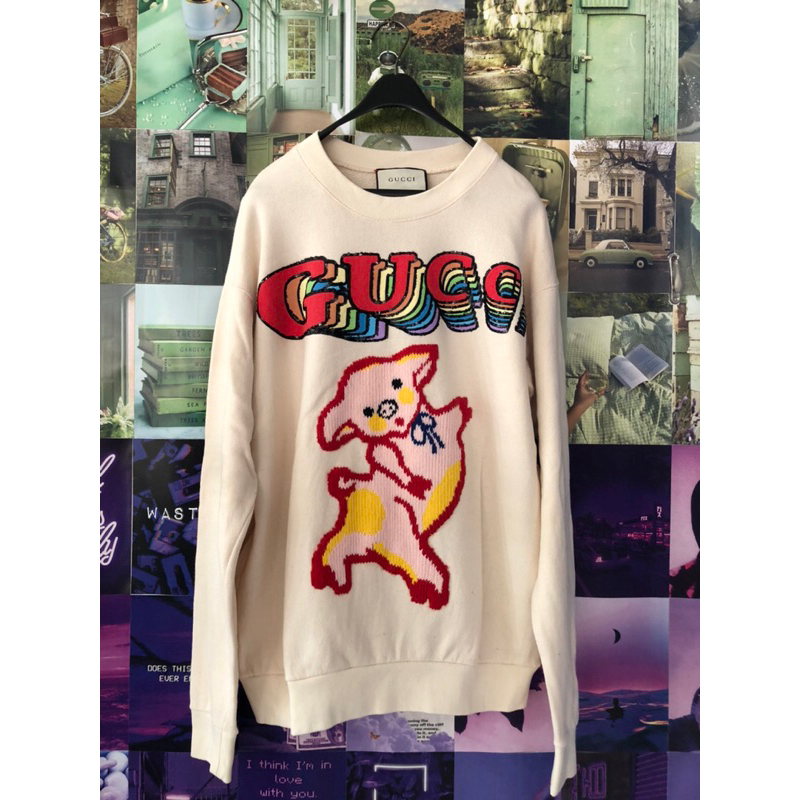 Gucci sweater pig sale