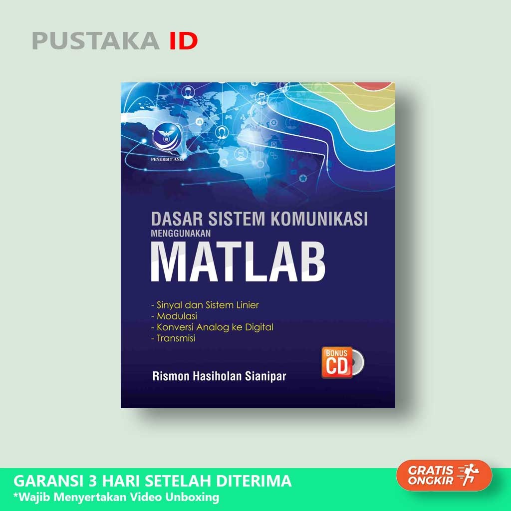 Jual Buku Dasar Sistem Komunikasi Menggunakan Matlab+cd - Original ...