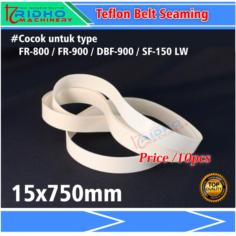 50 Bandes Téflon Pour Machine De Scellage FR900 - Bande Film Plastique Pour Scelleuse Sacs, Lot De 50 Pièces
