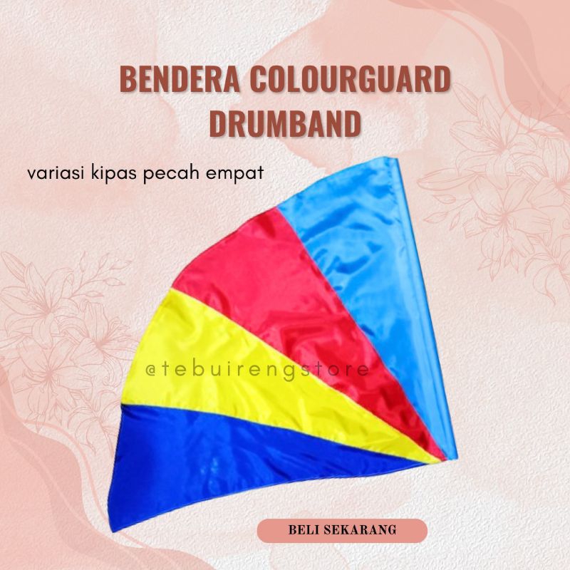 Jual Bendera Colorguard Drumband Tingkat Sd Mi Shopee Indonesia