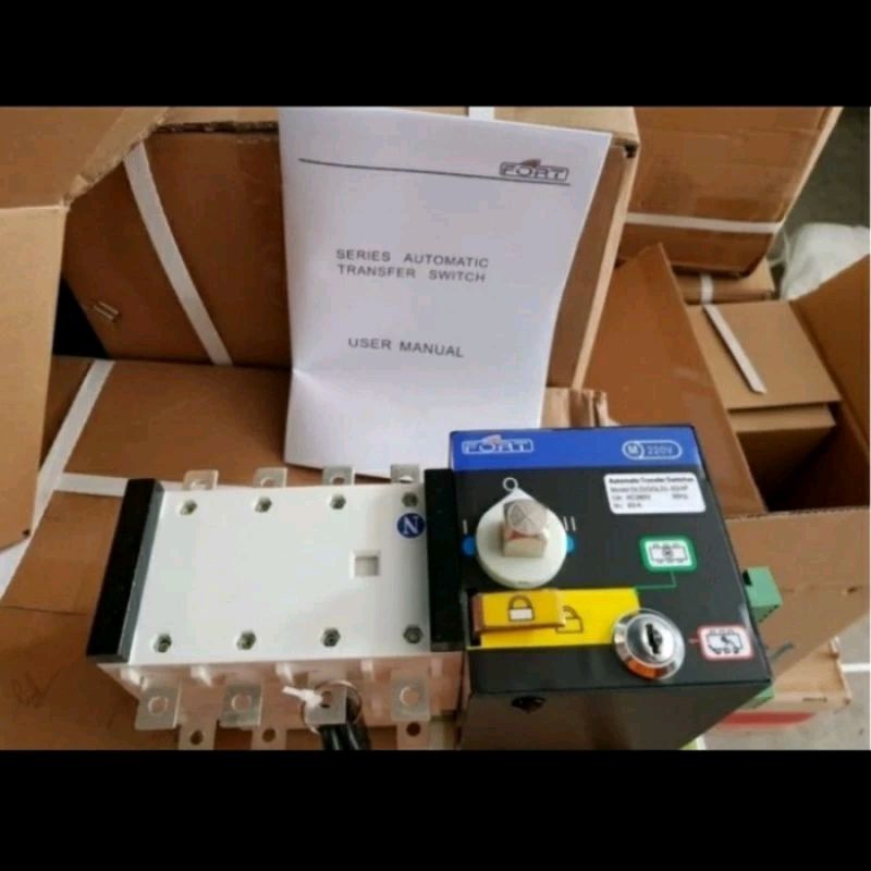 Jual automatic transfer switch 63A 100A 125A 160A 250A 400A 630A 1000A ...