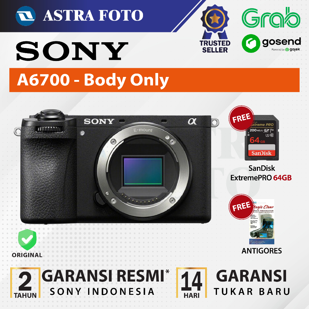 Jual Sony Alpha A6700 A 6700 Body Only Mirrorless Camera | Shopee Indonesia