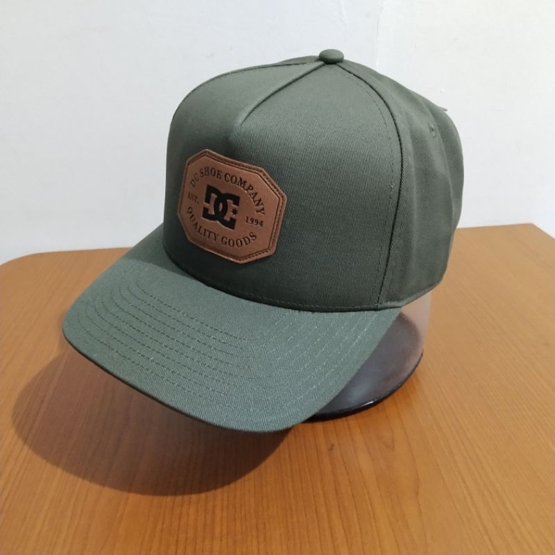 Jual Topi DC Reynotts Leather Patch Original 100% Capers New | Shopee ...