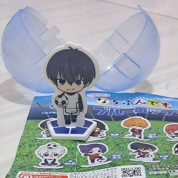 Jual Official Mini Standee Flat narabundesu Blue Lock Isagi Yoichi ...