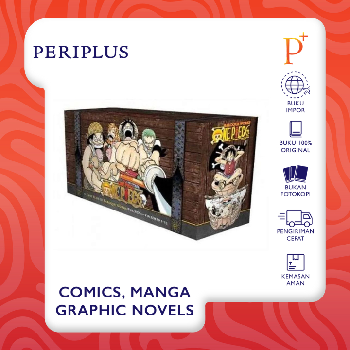 Jual One Piece Box Set 01 East Blue Baroque Works Volumes 123 with