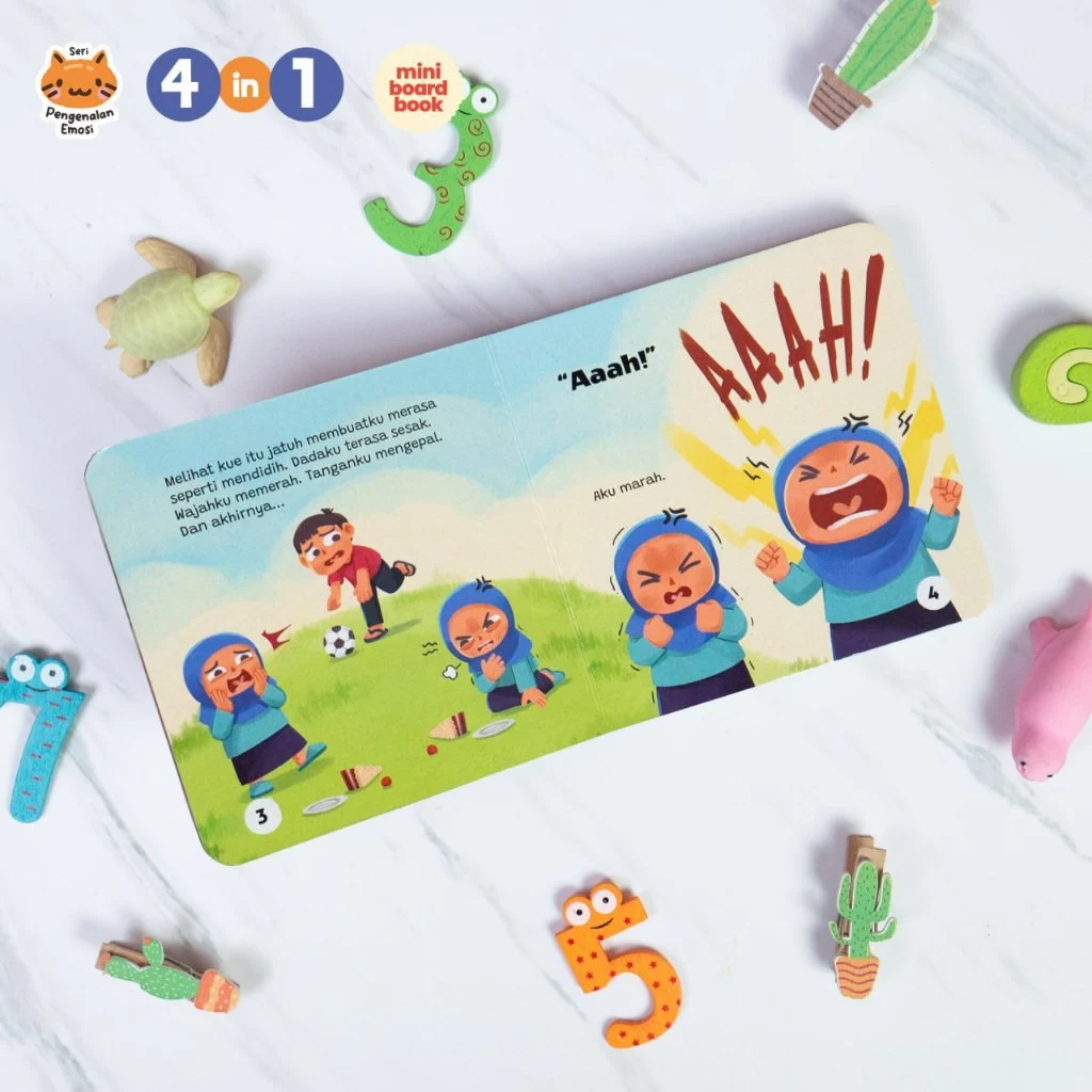 Buku Bayi - Seri Pengenalan Emosi - 7