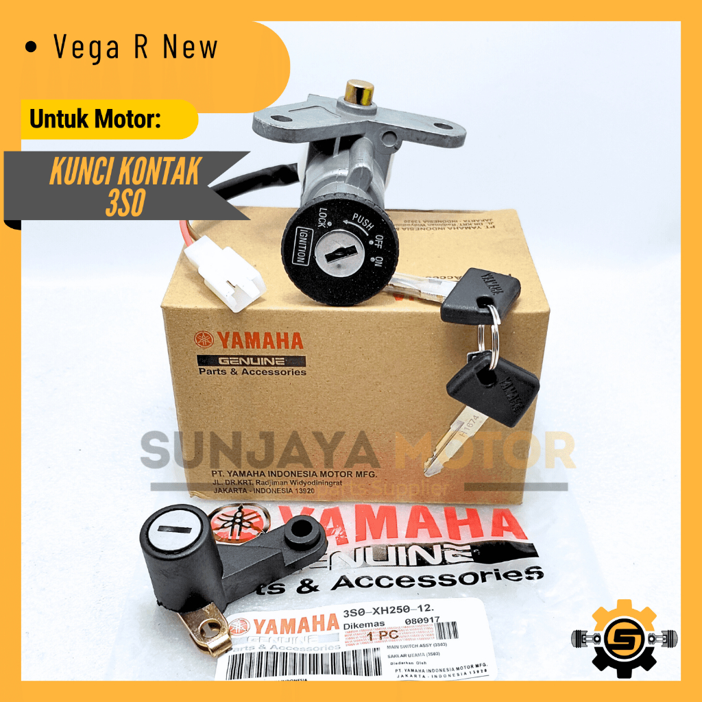 Jual Kunci Kontak Set S Keyset Original Yamaha Vega R New Kunci Motor