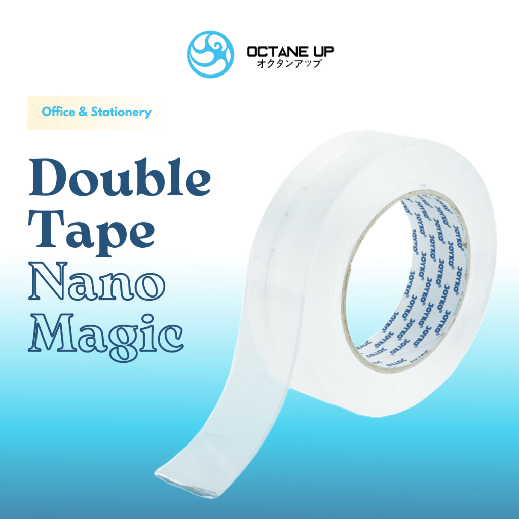 Jual Nano Magic Double Tape Joyko Bening Octane Up Shopee Indonesia