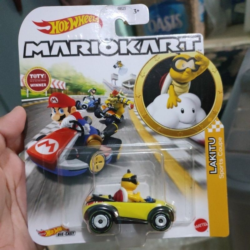 Jual Mobil Hotwheels Mario Kart Lakitu Sports Coupe Shopee Indonesia 2329