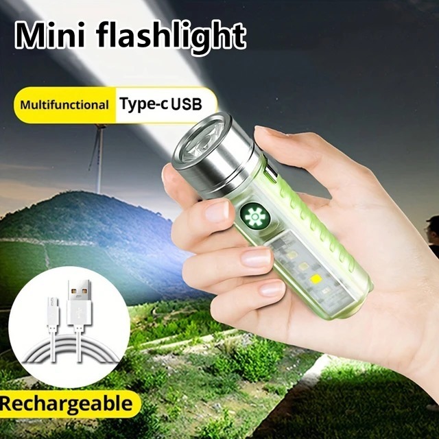 Jual SENTER MINI ZOOM MAGNET 6 MODE 500 LUMENS SUPER TERANG LED ...