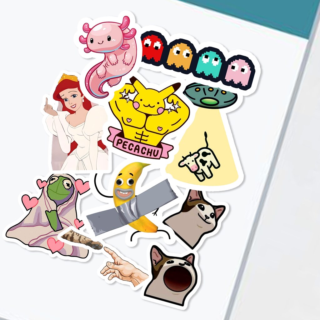 Jual Sticker Random 1 Aesthetic Stiker Waterproof (10pcs) | Shopee ...