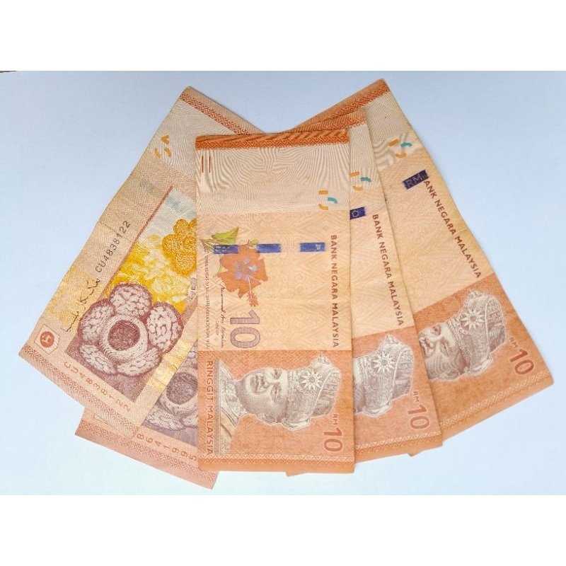 Jual Koleksi Ringgit Malaysia pecahan 10Ringgit 20Ringgit bahan polymer ...