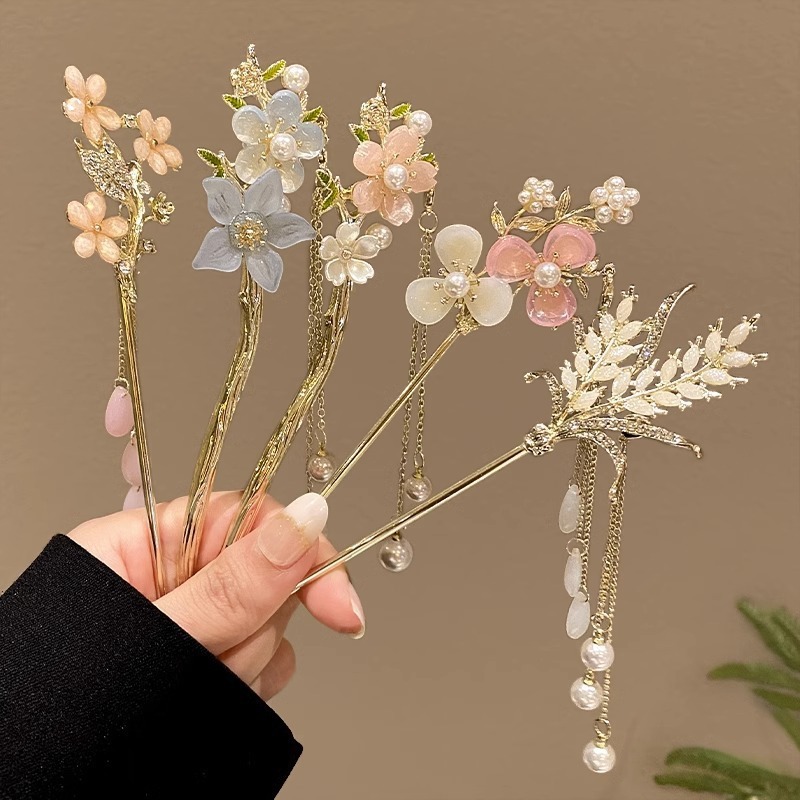 豪華高級 花嫁小物セット 尾長取り付けセット japanese hairpin 逝か