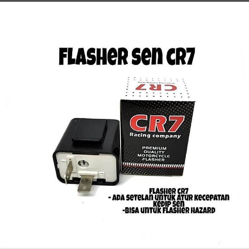 Jual Relay Flasher CR7 Sein Motor / Relay Hazard Sein Motor Universal ...