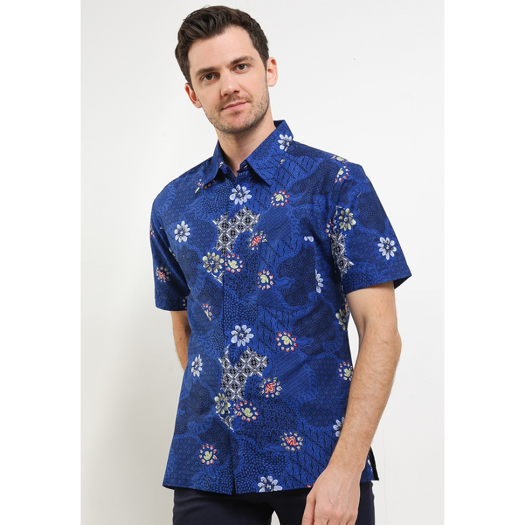 Arjuna Weda Hem Batik Anak Kawung Baris