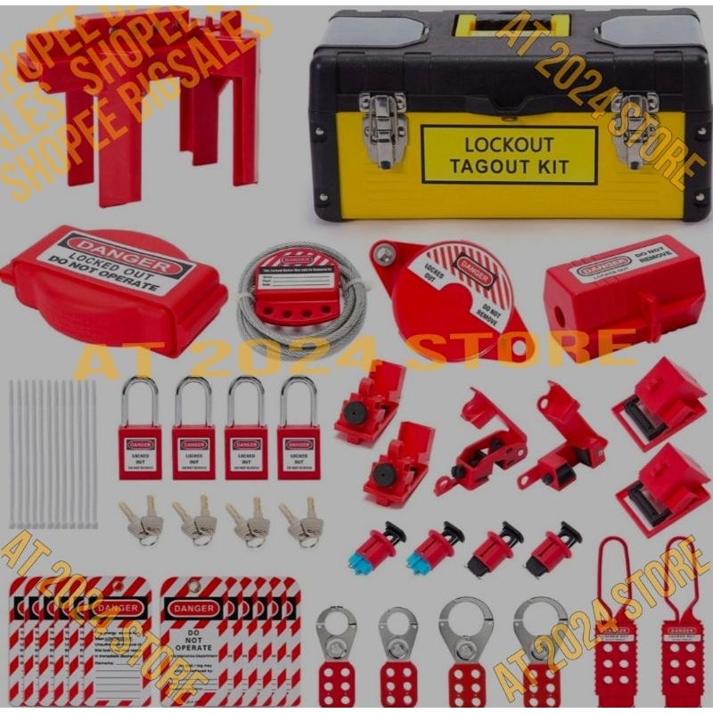 Jual OMGTMD Lockout Tagout Kit Circuit Breaker Lockout Device,Ball