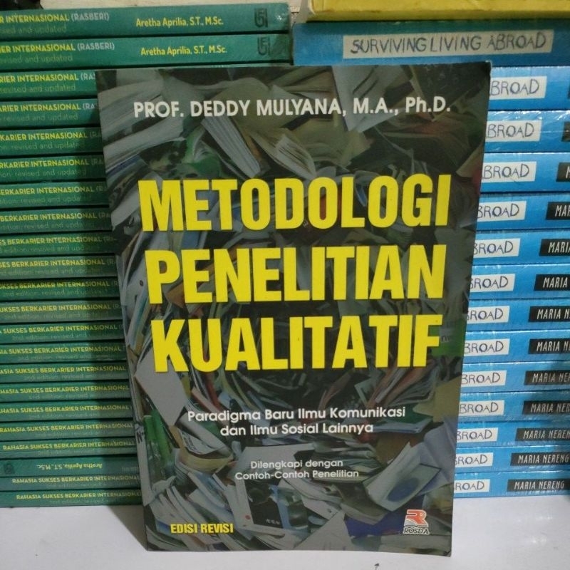 Jual Buku Original - Buku Metodologi Penelitian Kualitatif Edisi Revisi ...
