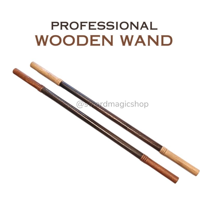 Jual Sulap Professional Wooden Wand - Magic Wooden Wand - Sulap Tongkat ...