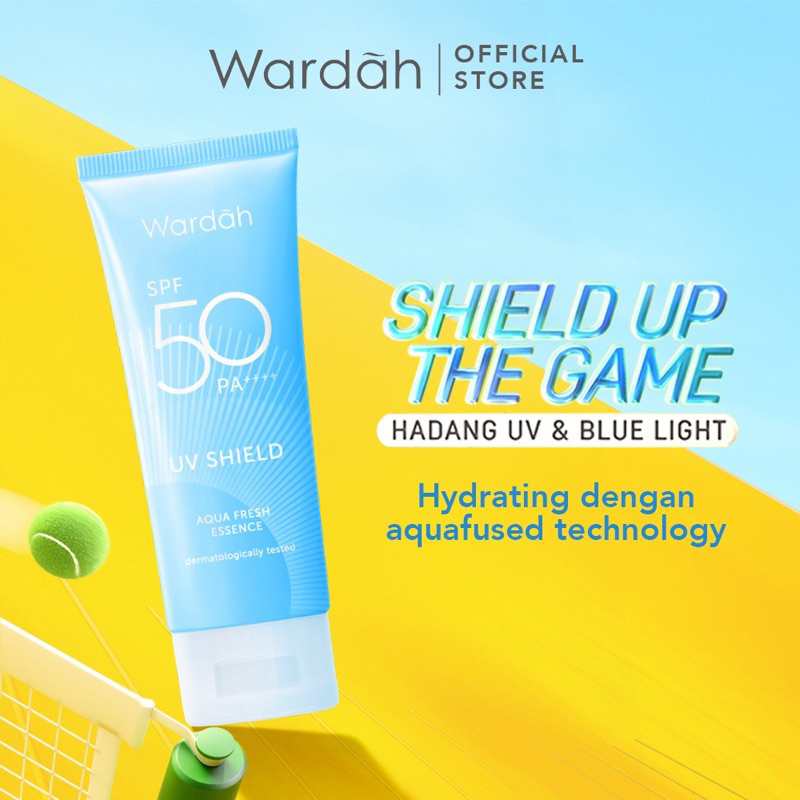 Jual wardah sunscreen spf 50 (biru) | Shopee Indonesia