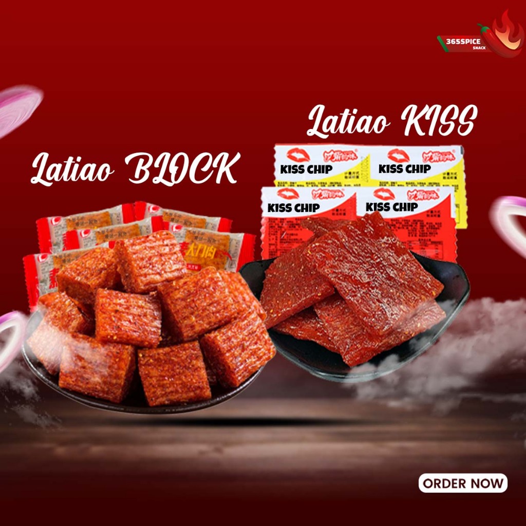 Jual Halal Snack Premium Latiao Block 20 Pcs Cemilan Snack