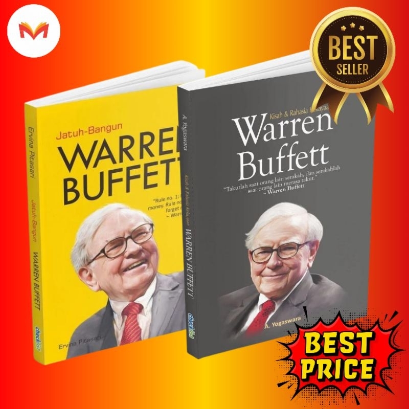 Jual Buku Biografi Tokoh Motivator - Warren Buffet | Shopee Indonesia