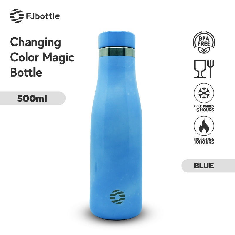 Jual FJbottle - SR2118 Botol Minum Changing Color Magic Bottle 500ML ...