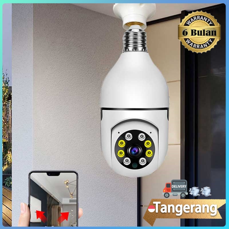 Jual Cctv Lampu Bohlam Lampu Kamera Cctv Ip Camera V Pro Kamera Lampu Wireless Smart Wifi