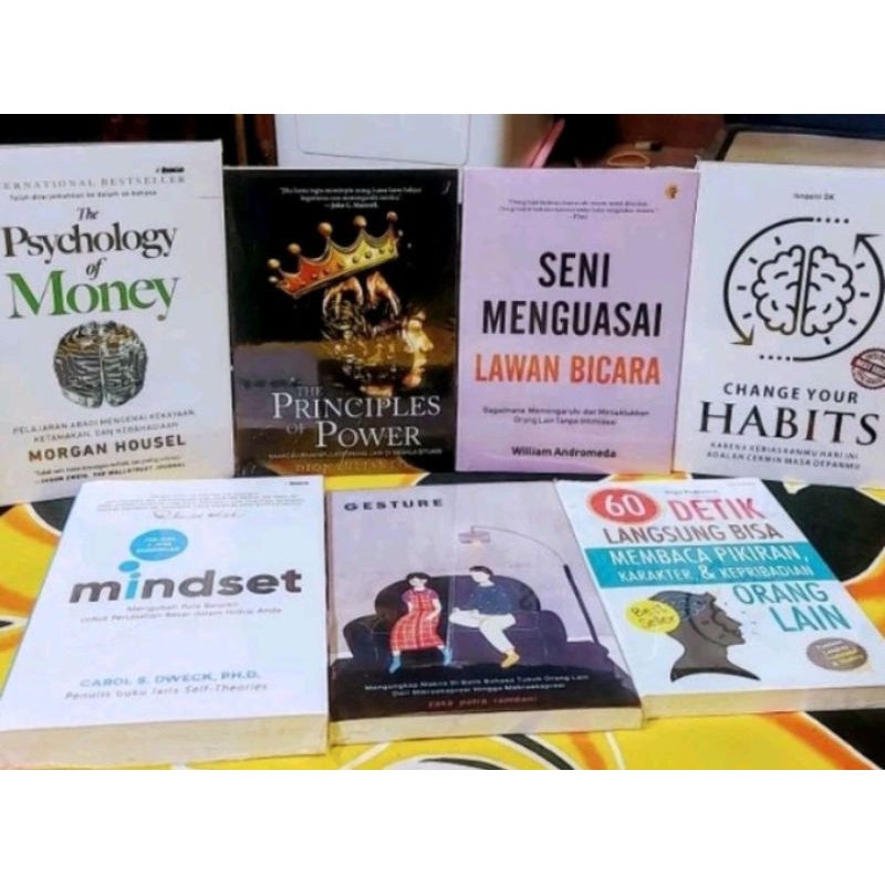 Jual Paket Buku Motivasi Principel Of Power Principle Of Money Mindset