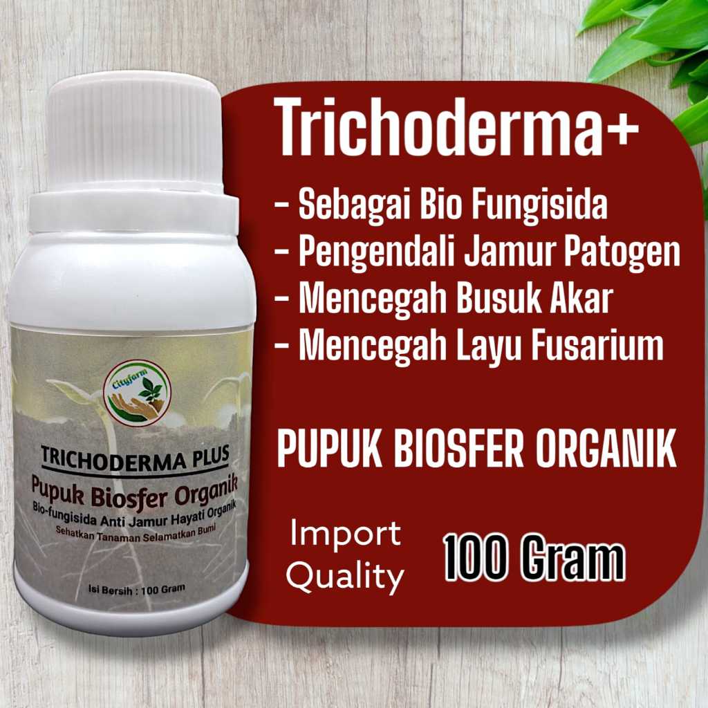 Jual Serbuk Pupuk Hayati Tricoderma Dan Mikoriza 100 gram ...