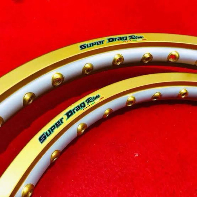 Jual VELG SUPER DRAG RIM TWOTONE UK 120-140 RING 17 THAILAND | Shopee ...