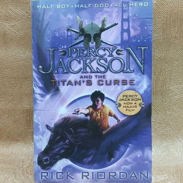 Jual Novel Percy Jackson And The Titans Curse Rick Riordan Original