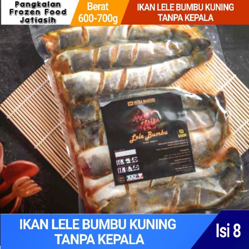 Jual Ikan Lele Bumbu Kuning I Tanpa Kepala (masih ada durinya) Isi 8 ...