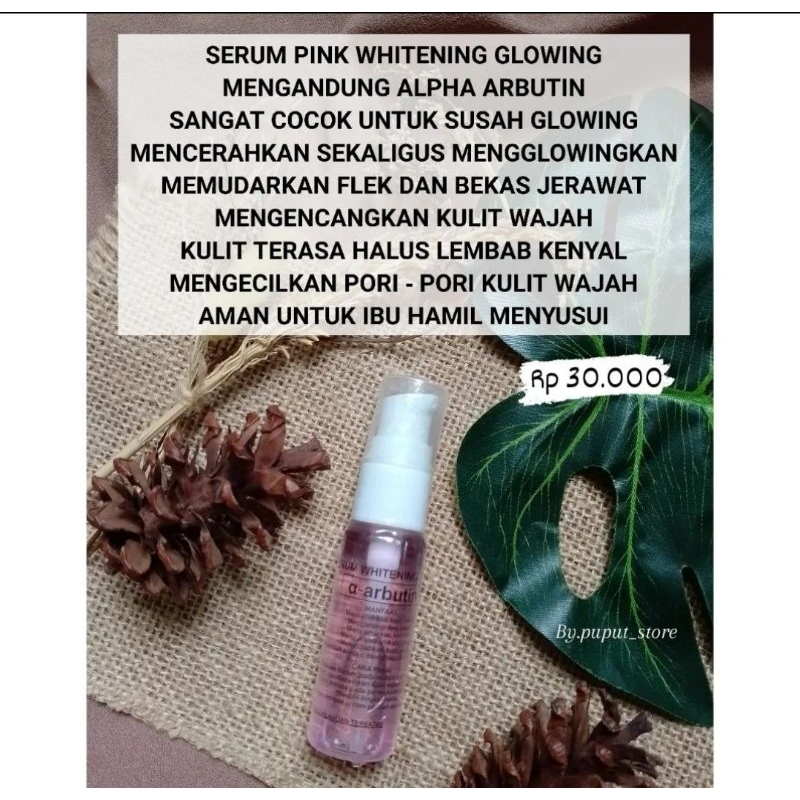 Jual SERUM WHITENING GLOWING ARBUTIN (UNT…